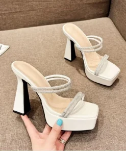 CAO GÓT ĐẾ ĐÚP PHỐI DÂY XOÀN LẤP LÁNH 12CM