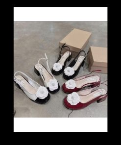 GIÀY Slingback HOA TRÀ — PHONG CÁCH PHÁP ĐỈNH CAO
